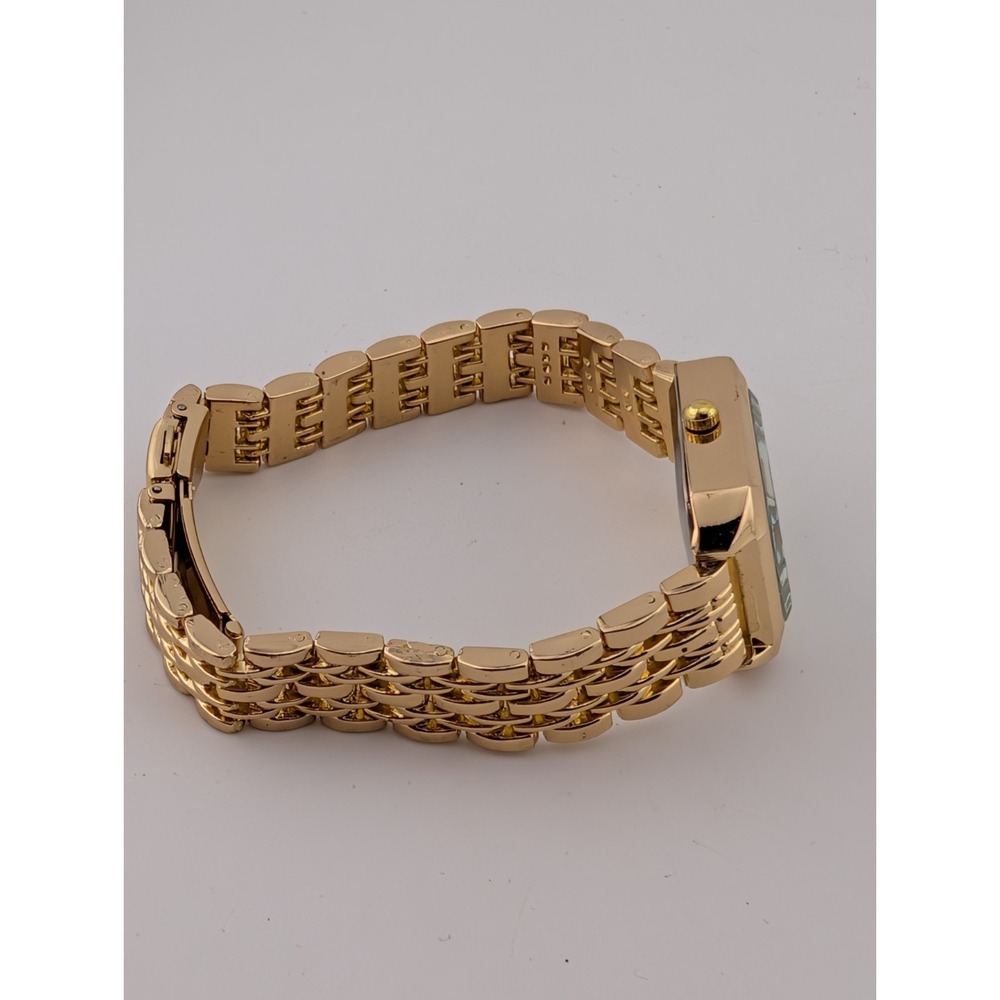 XIMILI Watch Women 23mm Gold Case 7.75" Band- New Battery - Picture 4 of 7